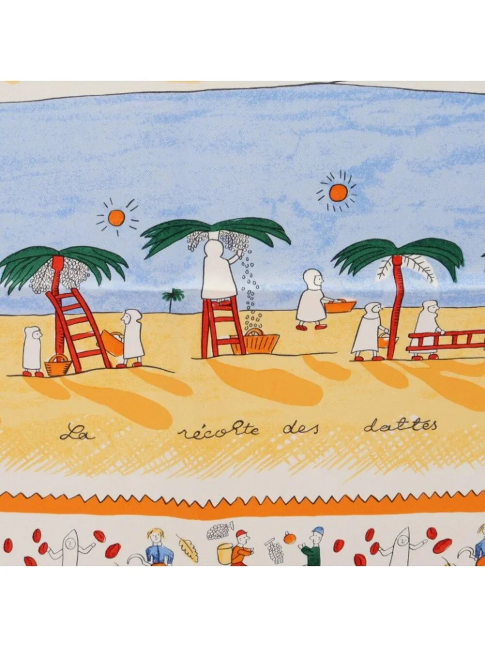 Hermes Scarf Carre 90 Retour a la Terre Silk